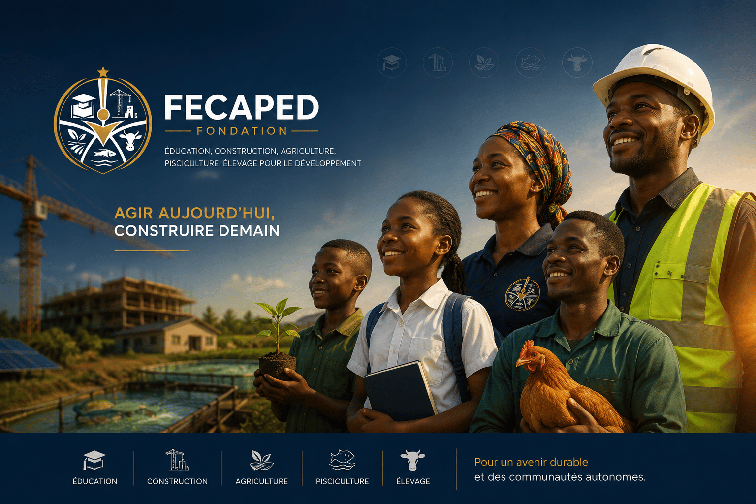 Fondation FECAPED : Agir aujourd'hui, construire demain